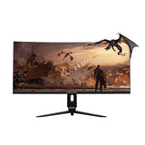 Porodo 34" Gaming Ultra Wide-Curved Monitor