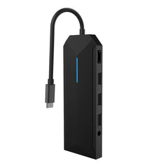 A Photo Of Porodo Gaming 9in1 USB-C HUB 4K Gamers Edition | PDX526