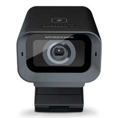 A Photo Of Porodo 2K 30fps Auto Focus Webcam with in-built Mic and Tripod | PDX535