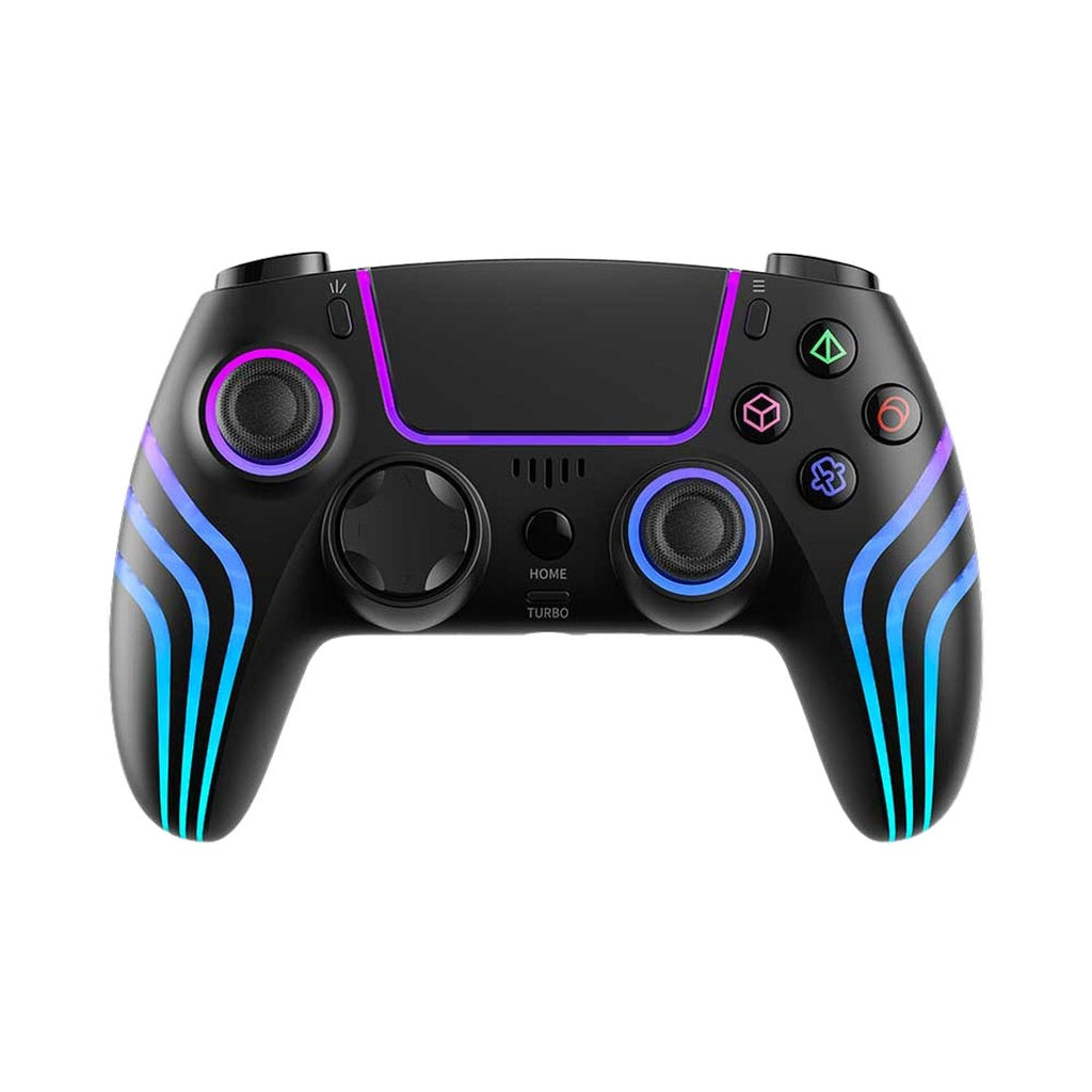 A Photo Of Porodo Gaming PS4 Wireless Controller 6-Axis Gyro & Ergonomic Design