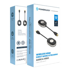 A Photo Of Powerology Wireless HDMI Transmitter and Receiver