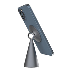 A Photo Of Powerology Desktop Conical Magsafe Phone Holder with 17*N5 Magnets | PMDPHCGY