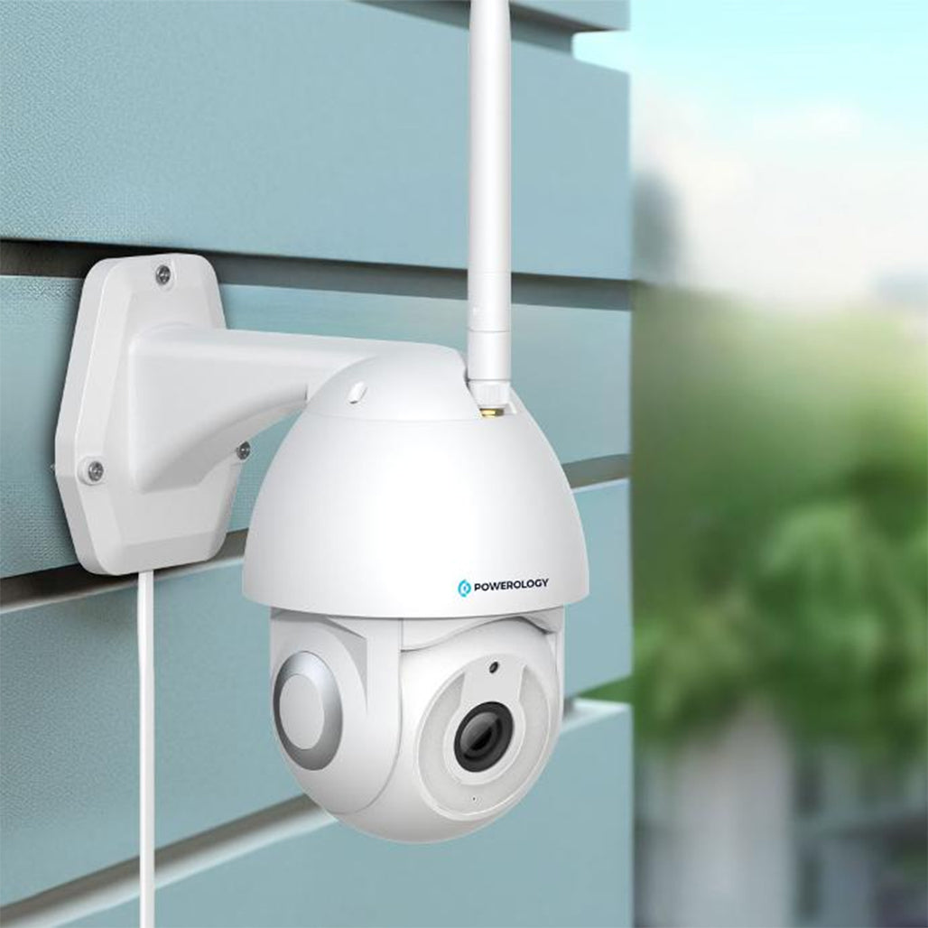 A Photo Of Powerology 4G Outdoor Camera Vertical & Horizontal Tilt