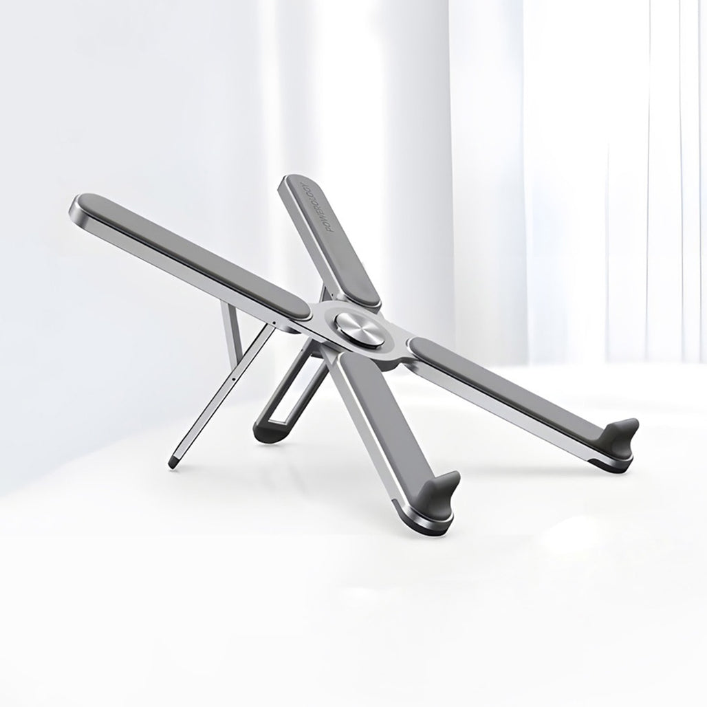 A Photo Of Powerology Adjustable Aluminium Alloy Portable and Foldable Laptop Stand