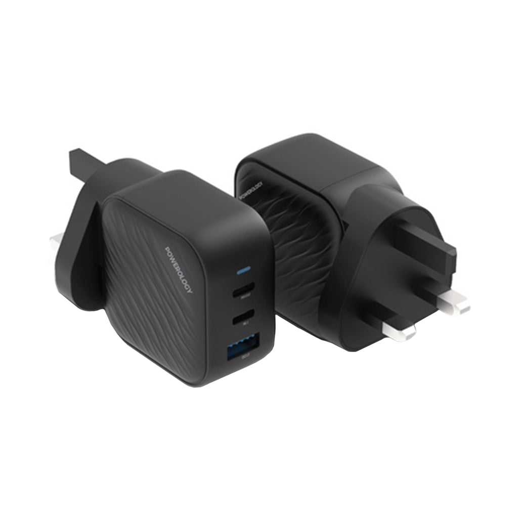 A Photo Of Powerology GaN Ultimate Dual PD Charger UK