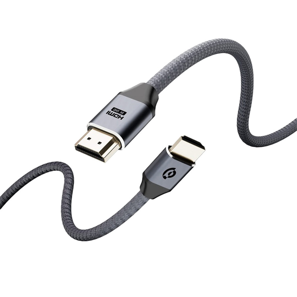 A Photo Of Powerology 8K HDMI Braided Cable 3M