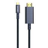 Porodo 4K HDMI to Type C Cable 1.8M - Blue | PD-4KHDMC-BU