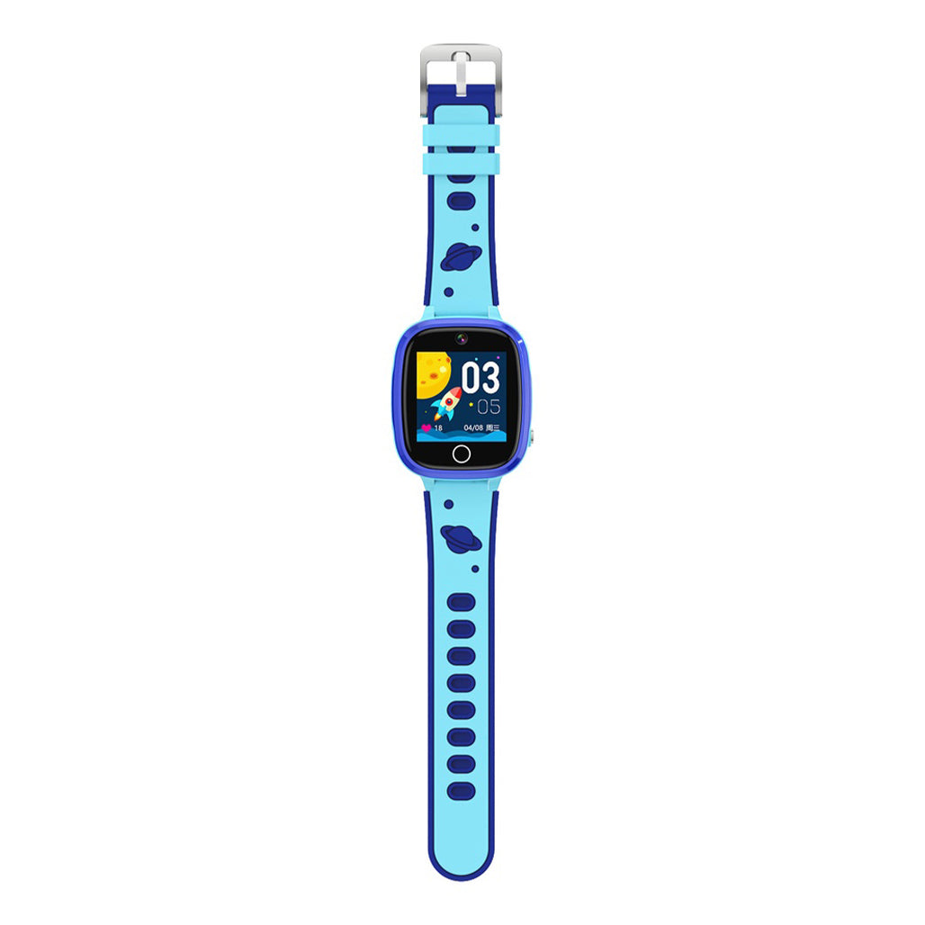 A Photo Of Porodo Blue 4G Kids GPS Smart Watch with Setracker 2 app