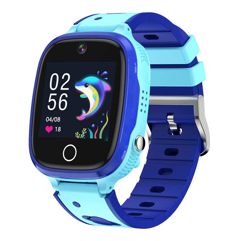 A Photo Of Porodo Blue 4G Kids GPS Smart Watch with Setracker 2 app