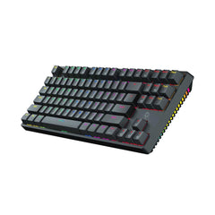 A Photo Of Porodo Gaming 3 in 1 Wireless Mechanical Keyboard TKL Gateron - Red Switch