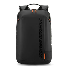 A Photo Of Porodo Gaming Water-Resistant PU Laptop Backpack With USB-C Port - Black | PDX533