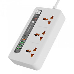 A Photo Of Porodo Multi-Port Power HUB 4 USB-A/USB-C Ultimate Home & Office Kit 2M