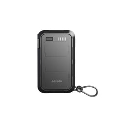 A Photo Of Porodo 10000mAh Wall Charger Power Bank - Black | PD-PBFCH051-BK