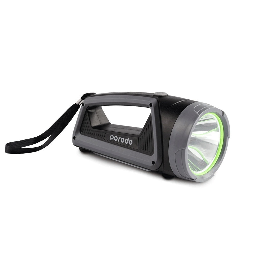 A Photo Of Porodo 2-in-1 Outdoor Torch & Lamp With Built-in Battery | PD-LS2IN1TSL