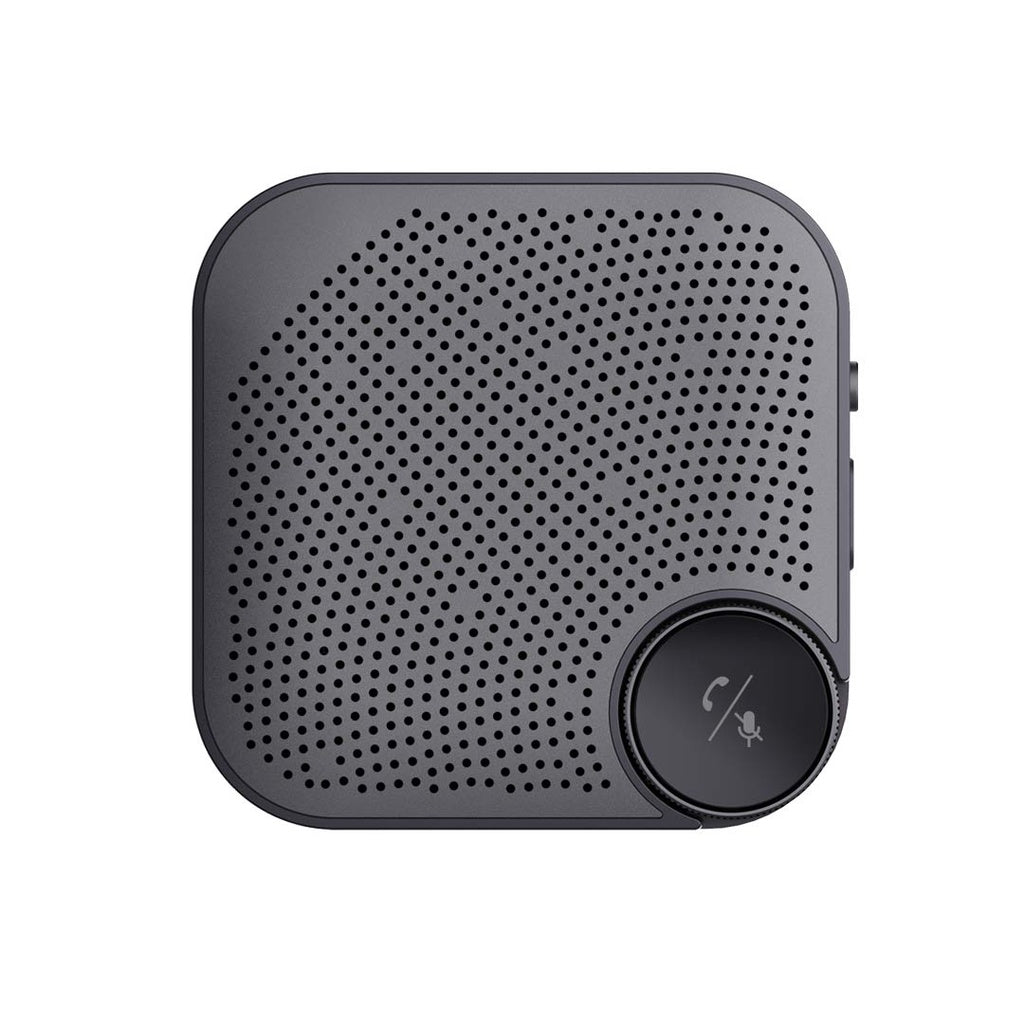 A Photo Of Porodo Bluetooth Conference Speaker with 3M Talking Distance - Black | PD-BCNFS-BK