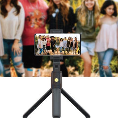 A Photo Of Porodo Bluetooth Selfie Stick with Tripod Stand & Detachable Remote Shutter | PD-UBTSV3-BK