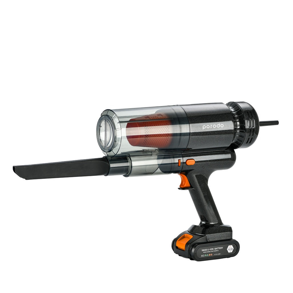 A Photo Of Porodo Cordless Stick Vacuum Pro - Black | PD-LFST030-BK