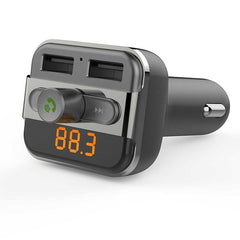 A Photo Of Porodo FM Transmitter and Fast Charging Car Charger 3.4 amp / 15 W | FMBT17