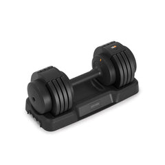 A Photo Of Porodo 55 LB Single Adjustable Smart Dumbbell | PD-SASD55-BK