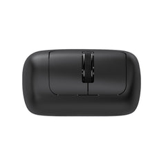 A Photo Of Porodo Wireless Horizontal Mouse DPI 2000 - Black | PD-WHRMS-BK