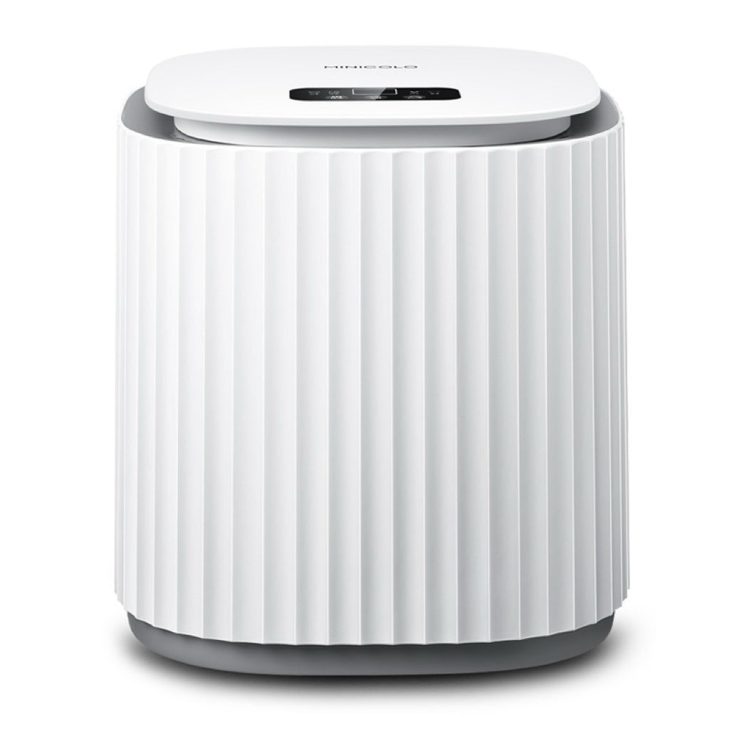 A Photo Of Porodo LifeStyle Mini Washing Machine - White | PD-MWSHM-WH