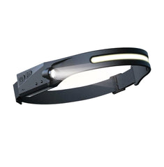 A Photo Of Porodo LifeStyle Outdoor Lightbar Headlamp with Motion Sensor - Black/Grey | PD-LSHLBR