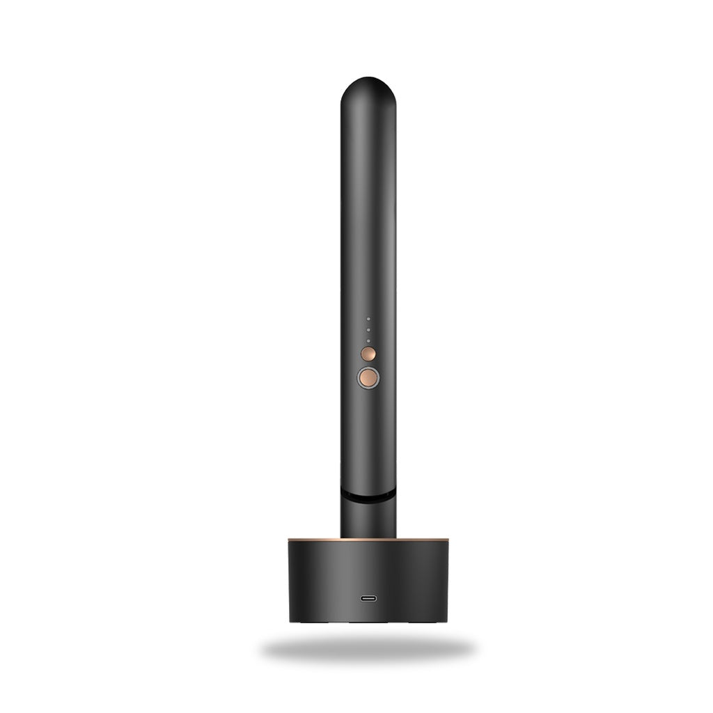 A Photo Of Porodo LifeStyle Wireless Rechargeable Hair Straightener - Black | PD-LSPHRST-BK