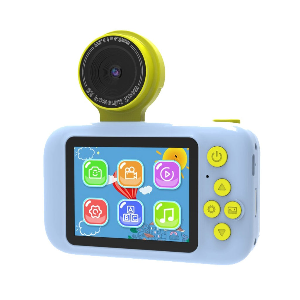 A Photo Of Porodo Lifestyle Kids Flip Digital Camera With Tripod Stand