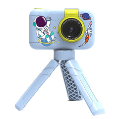 A Photo Of Porodo Lifestyle Kids Flip Digital Camera With Tripod Stand