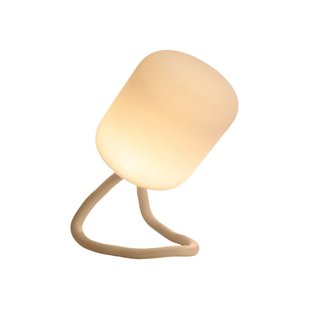 A Photo Of Porodo Lifestyle Soft Silicon Mini Camping Lamp - Light Brown | PD-LFSMCL-LTBR