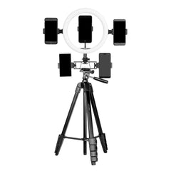 A Photo Of Porodo Professional Gimbal Tripod - Black | PD-TRPAL-BK