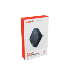 A Photo Of Porodo Wireless Bluetooth Audio Transmitter dual 3.5mm | PD-WBTAT-BK