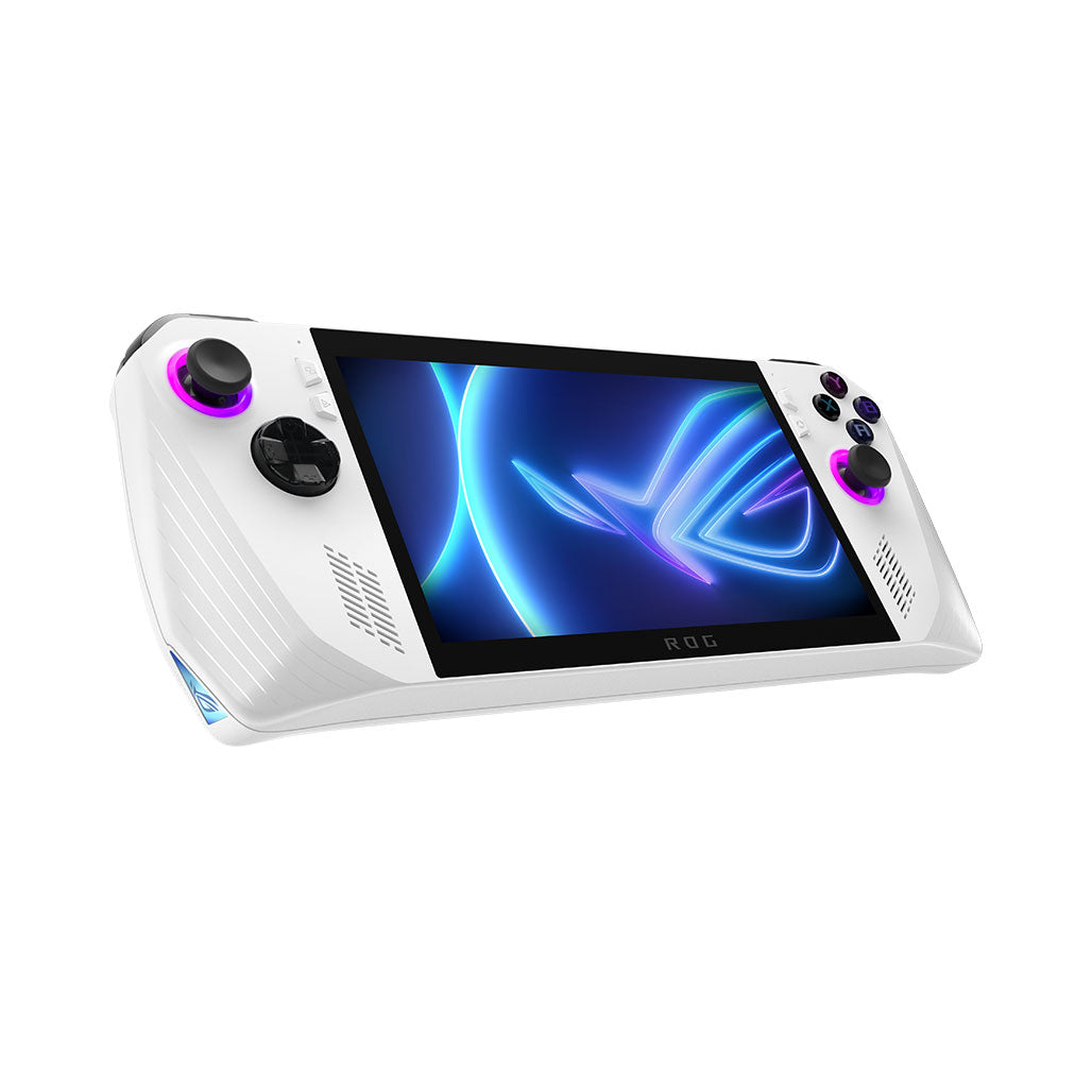 A Photo Of Asus ROG Ally 7″ Gaming Handheld Console – AMD Z1 Processor, 16GB RAM, 512GB SSD, FHD 120Hz Display, Windows 11 Home, White