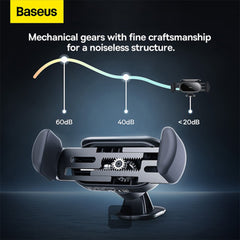 A Photo Of Baseus Steel Cannon Pro Solar - Electric Car Mount