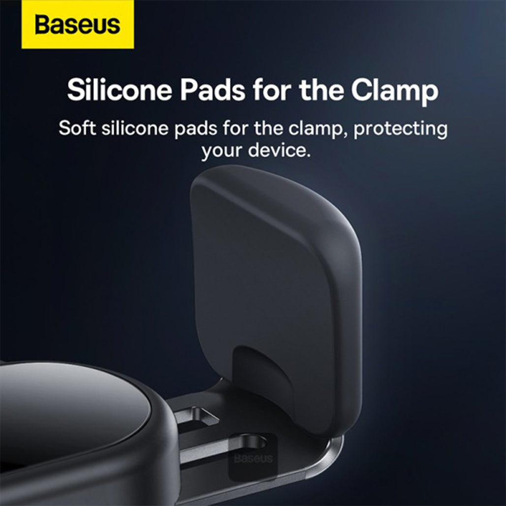 A Photo Of Baseus Steel Cannon Pro Solar - Electric Car Mount