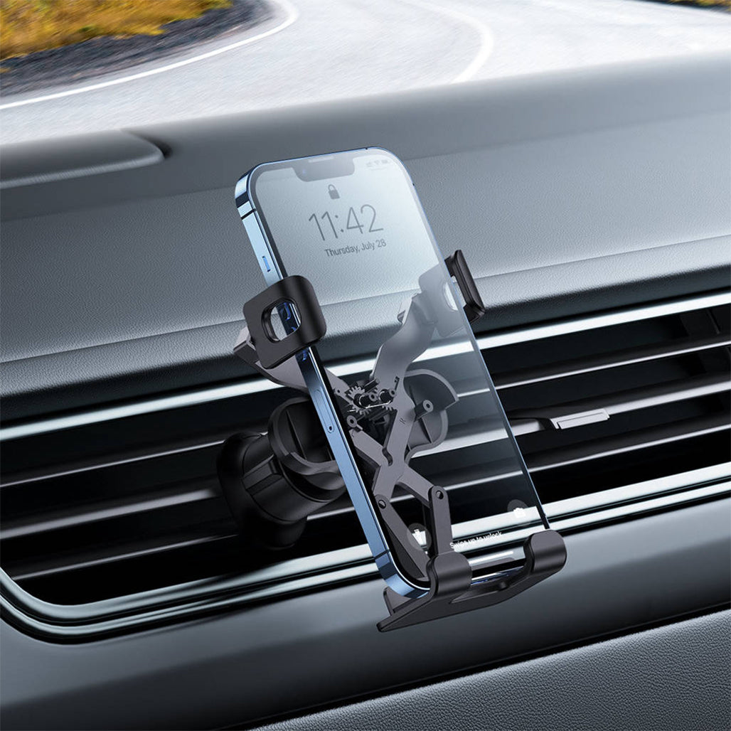 A Photo Of Baseus Gravity Air Vent Car Phone Holder (Air Outlet Version)