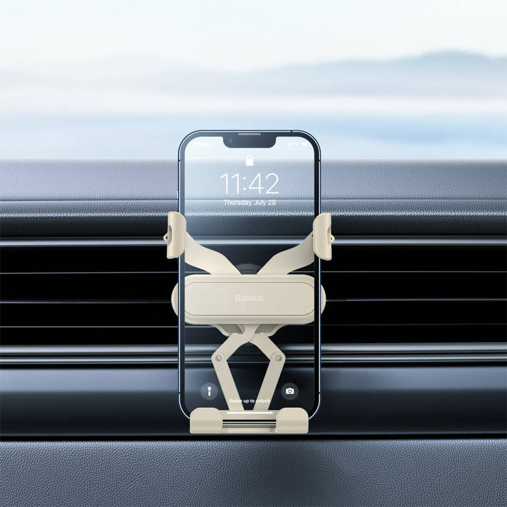 A Photo Of Baseus Gravity Air Vent Car Phone Holder (Air Outlet Version)