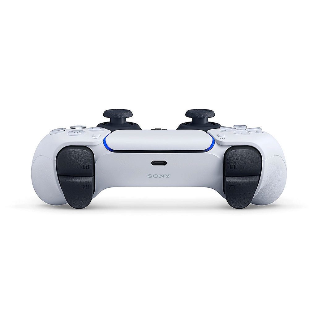 A Photo Of Sony PS5 DualSense Wireless Controller - Immersive Haptic Feedback, Adaptive Triggers, and Multi-Device Compatibility