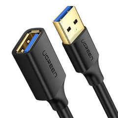 A Photo Of Ugreen US129 - USB-A (Male to Female) Extension Adapter Cable USB 3.0 5Gbps