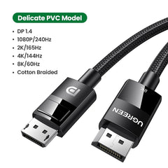 A Photo Of Ugreen VESA Certified 8K DisplayPort Cable | DP114