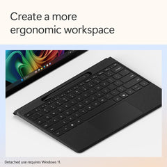 A Photo Of Microsoft Surface Pro Flex Keyboard for Pro (11th Edition), Pro 9, and Pro 8 with Pen Storage | ZQZ-00001