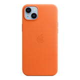 Apple iPhone MPPF3 14 Plus Leather Case with MagSafe - Orange