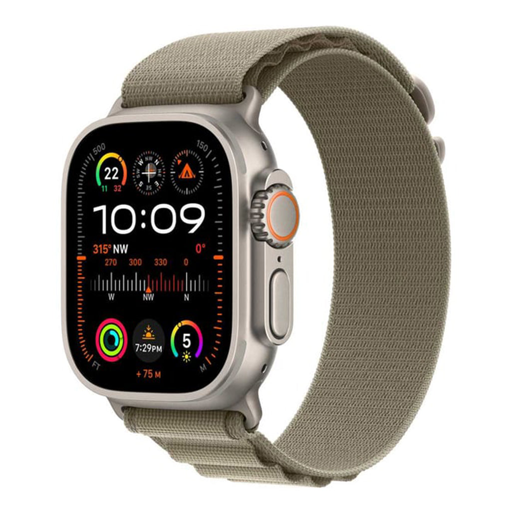 A Photo Of Apple Watch Ultra 2 GPS + Cellular - 49mm - Titanium Case: Rugged Design, S9 SiP, Always-On Retina Display, and Advanced Health Features