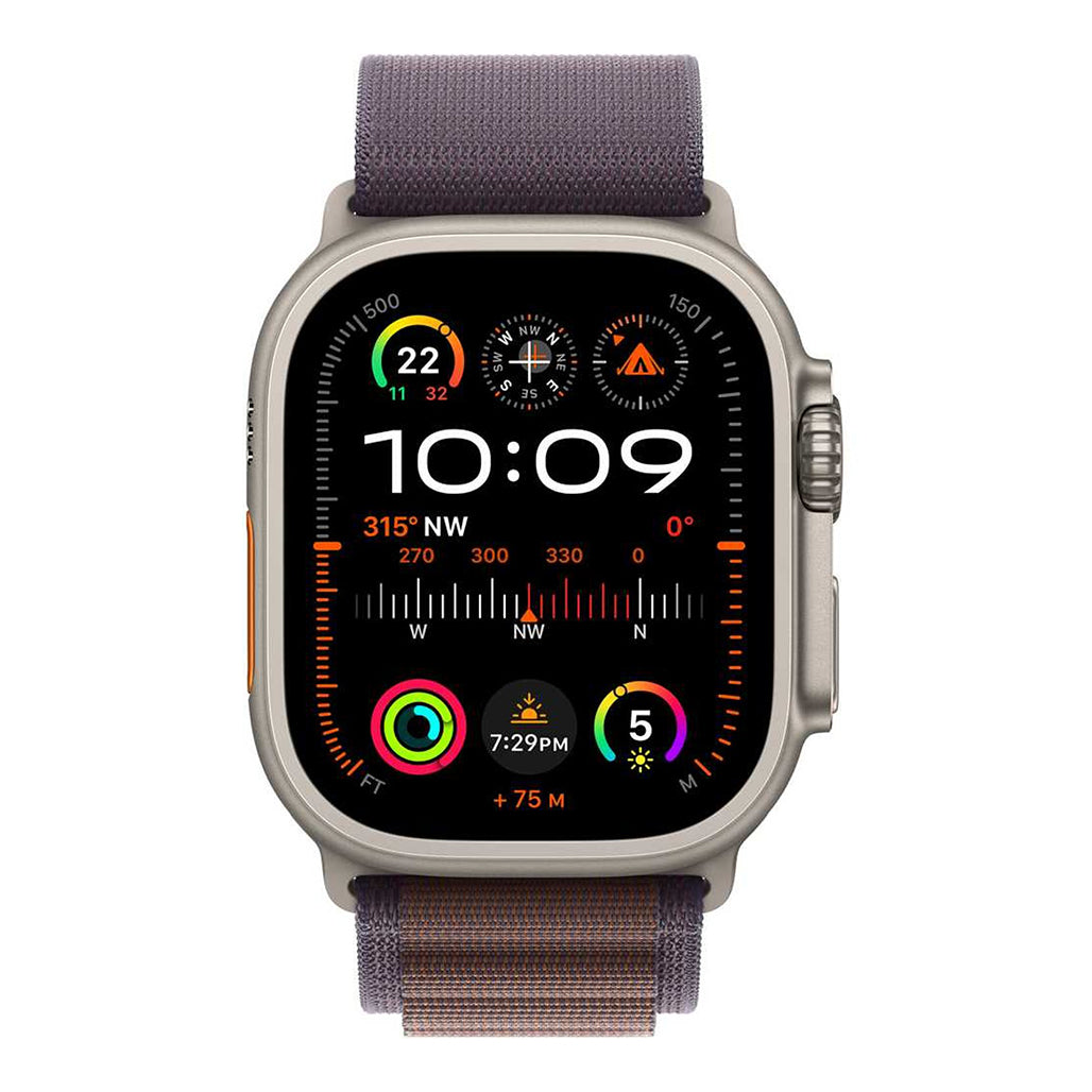 A Photo Of Apple Watch Ultra 2 GPS + Cellular - 49mm - Titanium Case: Rugged Design, S9 SiP, Always-On Retina Display, and Advanced Health Features