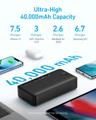 A Photo Of Anker 347 Power Bank (PowerCore 40K) | AN.A1377H11.BK