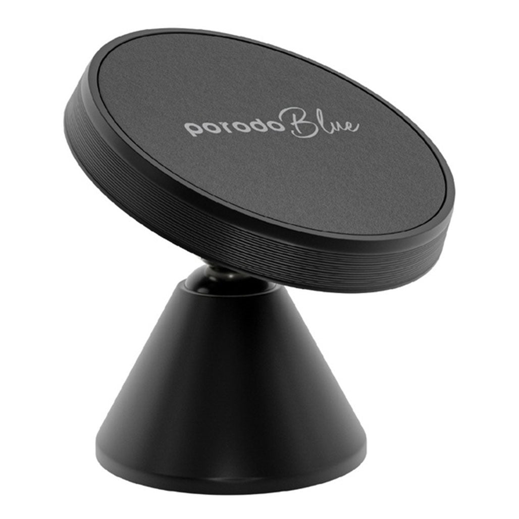 A Photo Of Porodo Blue Super Magnetic Car Mount | PB-MGCMNT-BK