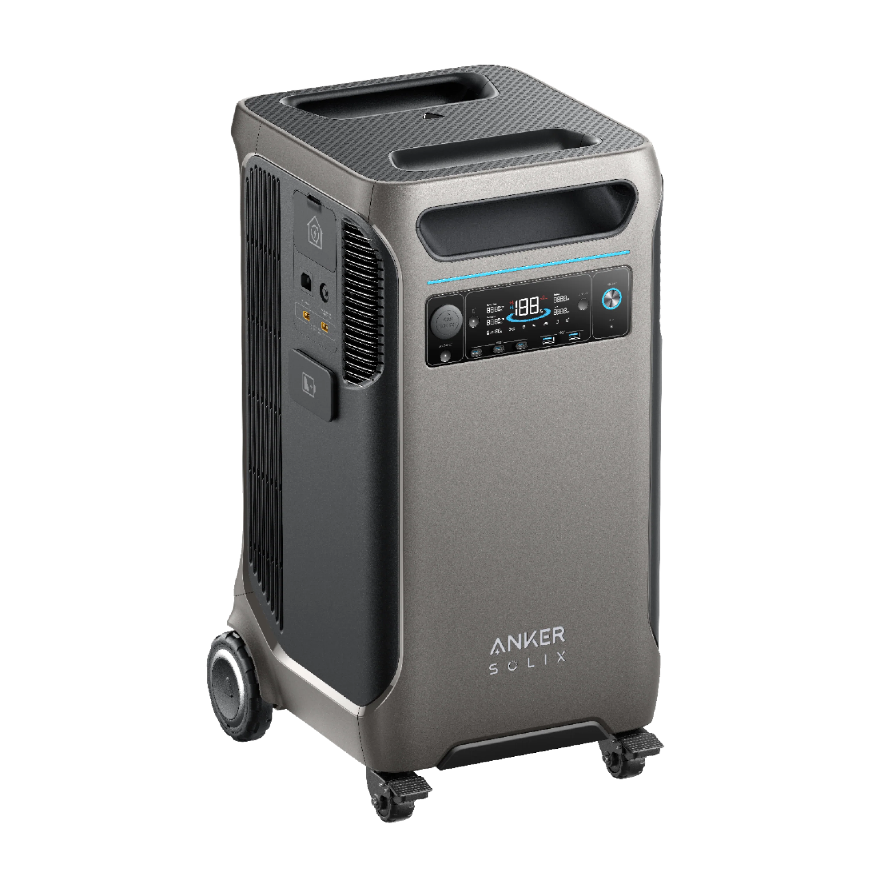 A Photo Of Anker SOLIX F3800 Portable Power Station - 3840Wh | 6000W | AN.A1790211.BK