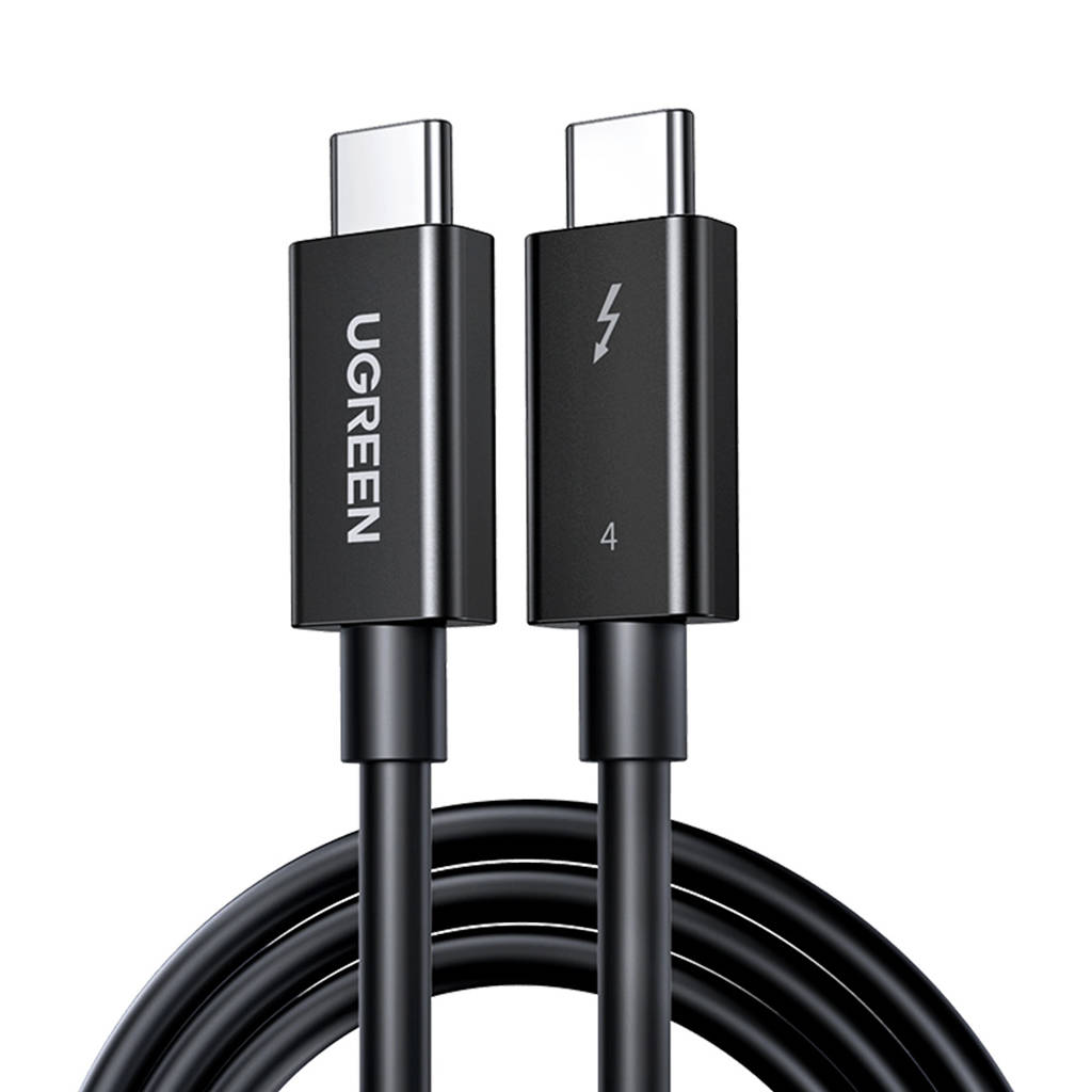 A Photo Of Ugreen USB-C To USB-C Thunderbolt 4 Cable - 100W / 8K 60Hz / 40Gb/s| US501