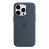 Apple iPhone MPTF3 14 Pro Silicone Case with MagSafe - Storm Blue