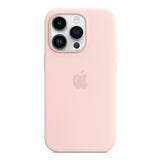 Apple iPhone MPTH3 14 Pro Silicone Case with MagSafe - Chalk Pink